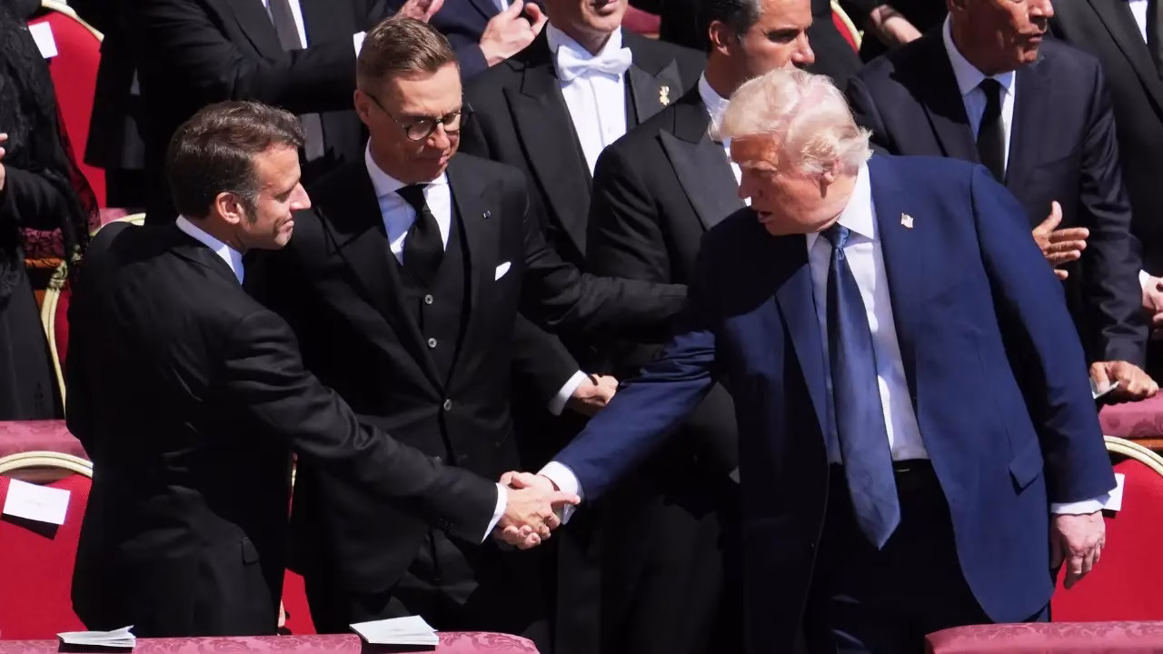 Trump At Pope Francis Funeral