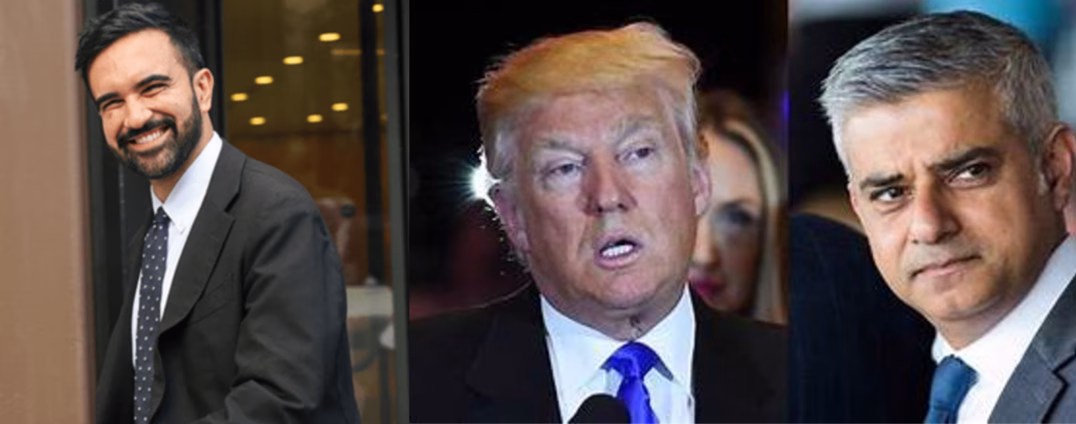 Trump renews attacks on London’s Sadiq Khan and NYC candidate Zohran Mamdani