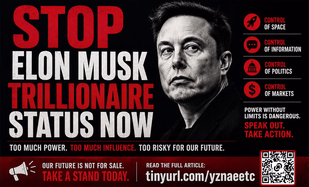 Stop Elon Musk Trillionaire Status