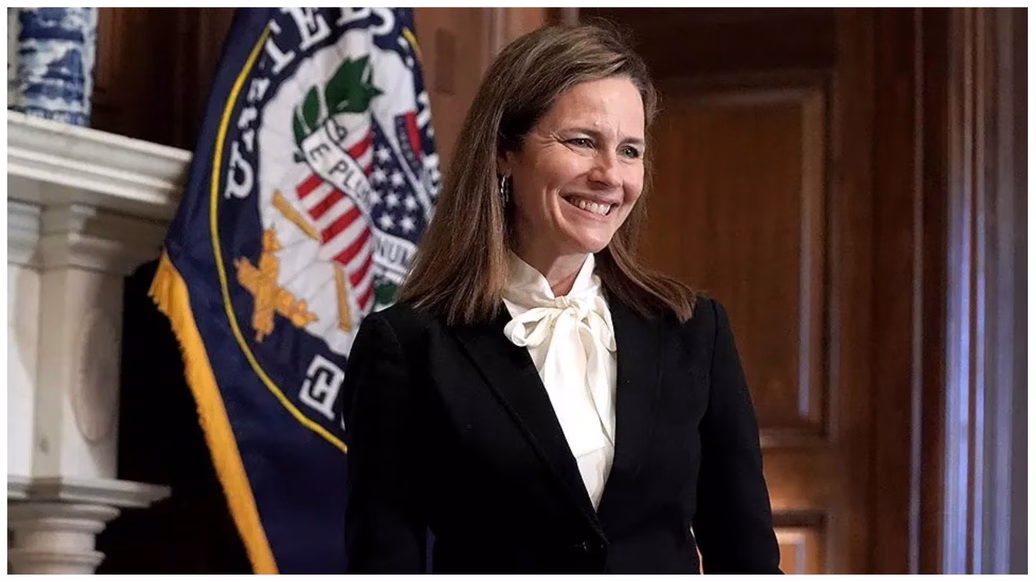 Supreme Court Justice Amy Coney Barrett struggled with the idea of explaining a bulletproof vest